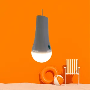 Energieeinsparung USB wiederaufladbare Glühbirne Taschenlampe Notschlagglühbirne mit 6000k-Akku für Outdoor-Camping-Licht Gartenglanze