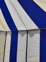ICA 3x3 m² Tente carrée médiévale en coton premium 425 GSM, une chambre, pour reconstitution historique, foire, camping, quatre saisons, 1500-2000mm