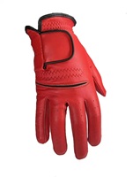 Venta al por mayor Hypertouch Pro AAA Cabretta Guantes de golf de cuero Colores personalizados Logo PU Material de piel de oveja Hombres Deportes Uso Mano izquierda