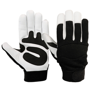 Top qualité Grain cuir de chèvre aile pouce jardinage sécurité travail conducteur gants imperméables gants de protection des mains pour hommes - Product Image 2