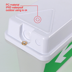 Luz de emergencia de mamparo, venta al por mayor, luz de mamparo de emergencia impermeable, pasillo IP65, 8W, luz LED impermeable para salida de emergencia - Product Image 5