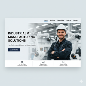 Industrial and Manufacturing Website Development Professional <strong>Web</strong> Agency Offering Trusted <strong>Solutions</strong> for website Businesses - Product Image 3