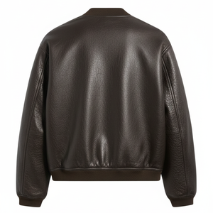 Nouvelles parkas courtes et fines en similicuir tissé pour femme, avec fermeture éclair et fourrure de renard, anti-plis, élégantes, collection été 2025, meilleures ventes, vente en gros - Product Image 2