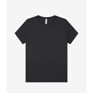 Camiseta Básica de Manga Corta con Cuello Redondo y Bolsillos para Mujer, Estilo Holgado y Ajustado - Product Image 4