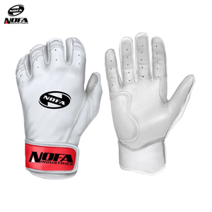 Gants de baseball et softball en cuir véritable personnalisés de conception supérieure pour hommes enfants gants de frappeur à manchette longue gants de softball fabriqués - Product Image 4