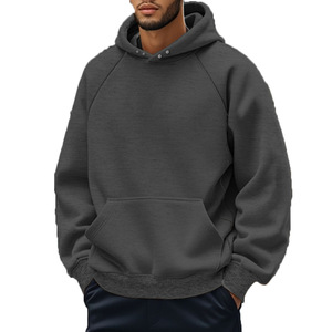 Sweat à capuche pour hommes automne hiver chaud épais sweats à capuche en coton vêtements pour hommes Offre Spéciale échantillon gratuit vente en gros - Product Image 6