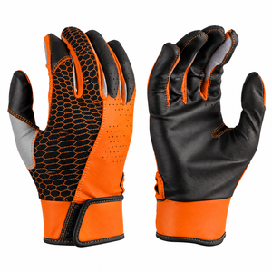 Gants de frappe de baseball professionnels en cuir, durables, légers, confortables, pour droitier/gaucher, gants d'entraînement - Product Image 3