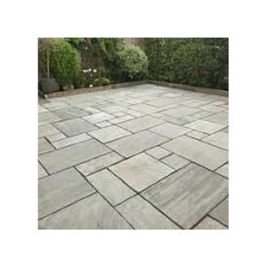 Pierre naturelle de grès gris Kandla résistante aux intempéries pour revêtements de sol extérieurs, aménagement paysager et pavage - Product Image 2