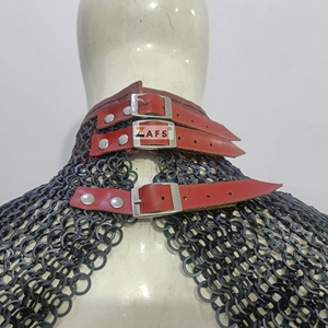 ปลอกคอเหล็กอ่อนสำหรับอัศวินยุคกลางและชุดเกราะประวัติศาสตร์ - Product Image 6