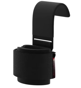 Weight Lifting Hooks Pull up Grips Wrist <b>Wraps</b> Straps Weightlifting Grip Wrist Support for Gym Workout - Product Image 2