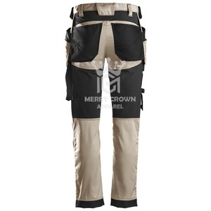 Custom Casual Stretch <b>Cargo</b> Safety <b>Work</b> Pants 100% Cotton Waterproof Eco-Friendly OEM High-Visibility Frc Clothing Curved - Product Image 3