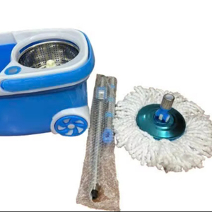 Venta caliente 360 fregona giratoria y juego de cubo para una fácil limpieza para el hogar, la Oficina y el uso comercial - Product Image 1