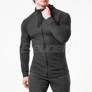 2024 Custom Logo Men's <b>Gym</b> <b>Hoodies</b> 600 GSM Solid Pattern Fabric Oversized Zipper Winter O-Neck Plain Dyed OEM Design - Product Image 2