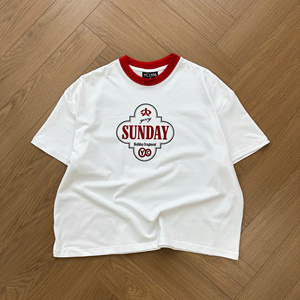 T-shirts unisexe 100% coton Streetwear d'été écologique Logo personnalisable imprimé brodé Fabriqué au Vietnam OEM ODM Femmes - Product Image 1