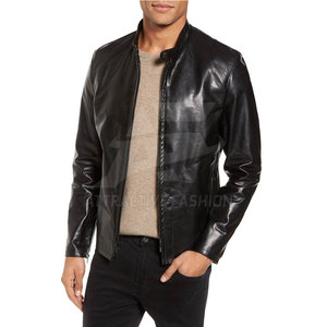 Trendy Winter <b>Jacket</b> With Durable Outdoor Finish For Stylish <b>Men</b> <b>Leather</b> <b>Jacket</b> Fashion Use - Product Image 4