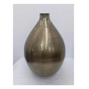 Pot de fleur en fer de forme ronde pour la maison balcon et jardin Pot de fleur jardin Patio intérieur extérieur fait à la main en vrac produit - Product Image 1