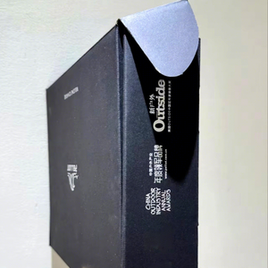 Boîtes rigides noires personnalisées en gros, boîtes en papier pliables utilisées pour l'expédition <span class=keywords><strong>et</strong></span> le courrier, avec logo, utilisées pour le commerce électronique - Product Image 3