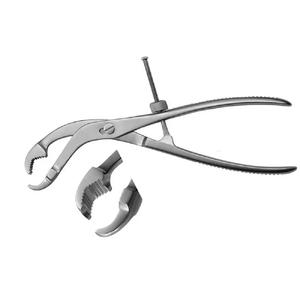 Instrumentos ortopédicos Verbrugge, bloqueo autocentrante, 6 2,5mm, abrazadera quirúrgica, fórceps de sujeción de hueso, hechos de acero inoxidable - Product Image 1