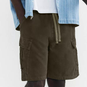 กางเกงขาสั้นผ้าคอตตอนผสมสำหรับผู้ชายดีไซน์ทันสมัยระบายอากาศได้ดีปรับโลโก้ได้ตามต้องการเหมาะสำหรับ2026คอลเลกชันแฟชั่นฤดูร้อน - Product Image 6