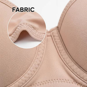 Sujetador con aros y conjuntos breves ecológicos para adultos, lencería transpirable de encaje suave de nailon reciclado, ropa íntima cómoda - Product Image 2