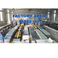 Tôle de toit en PVC à haute résistance aux chocs pour bâtiments industriels et maisons protégée contre les UV fabriquée au Vietnam Fabricant