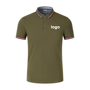 Camiseta de Algodón Pima de Corte Ajustado para Hombre con Logotipo Personalizado, 400 g/m², Tejido de Punto Grueso para Polo y Golf - Product Image 6