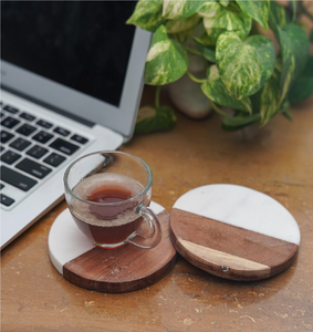 Sous-verre carré personnalisé pour tasse à thé, design personnalisé, écologique, réutilisable, décoration pour la maison et les mariages au meilleur prix - Product Image 1