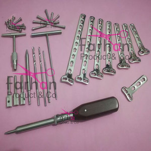 Grand ensemble de verrouillage de fragment 4.5 plaque de contrefort en T Lot de 220 pièces orthopédiques - Product Image 2