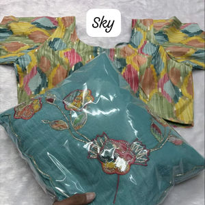 Saris indiens de créateurs Bandhani, magnifiques, derniers modèles, en lin traditionnel, vêtements pour femmes adultes pour les fêtes, design exclusif en 2025 - Product Image 1