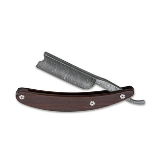 Cuchillo de afeitar recto Damasco - Product Image 1