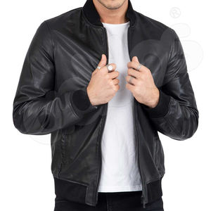 Nueva chaqueta de cuero de llegada para hombres en colores personalizados-Exportación desde Pakistán Chaqueta de espuma de diseño nuevo y de moda para hombres - Product Image 1