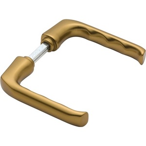 HOPPE London 113 Manija de Puerta de Aluminio F4, Cuadrada de 8 mm, 113 Sin Rosetas - Product Image 1