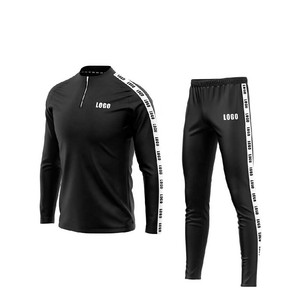 Venta caliente de moda Slim Fit hombres chándal ropa de entrenamiento cómodo cremallera hombres chándal disponible en todos los tamaños - Product Image 1