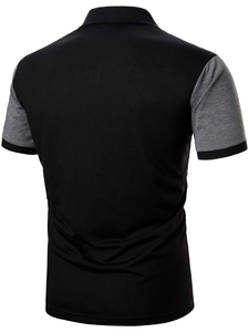 High Quality Men's Casual Solid <b>Canvas</b> T-Shirts-Breathable Eco-Friendly Custom Logo/Design OEM Service - Product Image 3