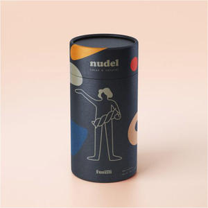 Boîte d'emballage cylindrique ronde pour t-shirt, sous-vêtements, serviettes, chaussettes, écharpes, vêtements, tube en papier personnalisé, vente chaude - Product Image 5