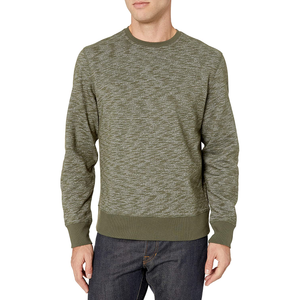 Sudadera clásica de algodón de alta calidad para hombre, ropa de calle bordada personalizada con cuello redondo y patrón sólido, todas las tallas, teñido liso, otoño - Product Image 5