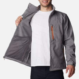 Chaqueta Softshell Personalizada, Cómoda, Cálida, de Alta Calidad, Impermeable, Resistente al Viento, Ecológica, Mezcla de Algodón/Poliéster para Hombre - Product Image 6