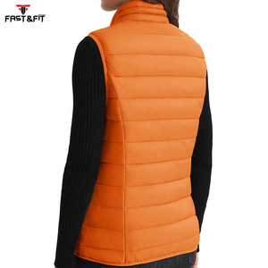 Vente chaude décontracté tissu de laine sans manches bulle hiver coupe-vent personnalisable hiver imprimé vestes pour l'hiver - Product Image 3