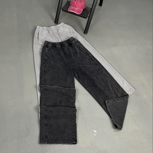 กางเกงทรงตรงสำหรับผู้ชายกางเกงวิ่งจ๊อกกิ้งผ้าไนลอนพิมพ์ลายตัวอักษรสำหรับเล่นกีฬาปรับแต่งได้ - Product Image 2