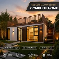 Maison conteneur pliable de qualité investissement Jiaken, unité d'habitation modulaire pour l'augmentation de la valeur du bien / ROI