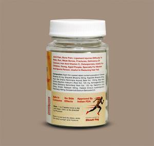 Tabletas de Extracto de Planta de Calcio Ayurvédico con Mezcla Mineral para Uso Diario, en Forma de Tableta Natural, Extracto Herbal para el Cuidado Personal - Product Image 3