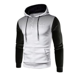 Prix d'usine en gros, sweats à capuche et sweat-shirts pour hommes de haute qualité, motif géométrique, mode hiver, polyester/coton - Product Image 6