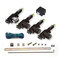 Système de Verrouillage Centralisé pour Voiture 12V avec Moteur 5 Fils pour Portes de Voiture, Kit de Verrouillage Centralisé à Distance pour Véhicule Automobile