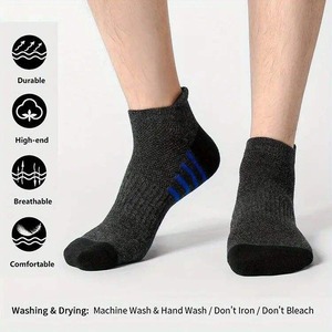 Offre Spéciale chaussettes d'affaires respirantes et confortables chaussettes pour hommes de haute qualité chaussettes d'équipage personnalisées en coton - Product Image 2