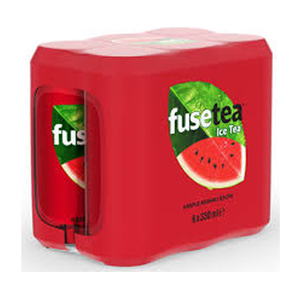 Té Fuse Watermelon en Latas de 24x330ml, Contiene 0.01g de Sal por 100ml para una Hidratación Equilibrada, Distribución al por Mayor - Product Image 2
