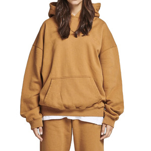 เสื้อฮู้ดแนวสตรีทสไตล์วินเทจสำหรับผู้หญิงชุดกันหนาวผ้าฝ้าย100% ตามสั่ง - Product Image 1
