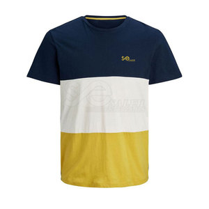 T-shirts de travail pour hommes de couleur unie - 100% coton, durables et respirants, séchage rapide, design personnalisable - Product Image 1