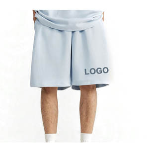 100% algodón Camisetas cuello redondo pantalones cortos conjuntos de verano para hombres patrón de cuadros transpirable de alta calidad de talla grande hecho térmico Pakistán - Product Image 6