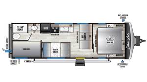 Camping-car 2025 d'occasion East To West S-i-l-v-e-r Lake 2400BH - Product Image 5