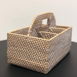 Soporte para cubertería de ratán natural tejido a mano, artículos esenciales para cocina y comedor, venta al por mayor, de Vietnam - Product Image 4